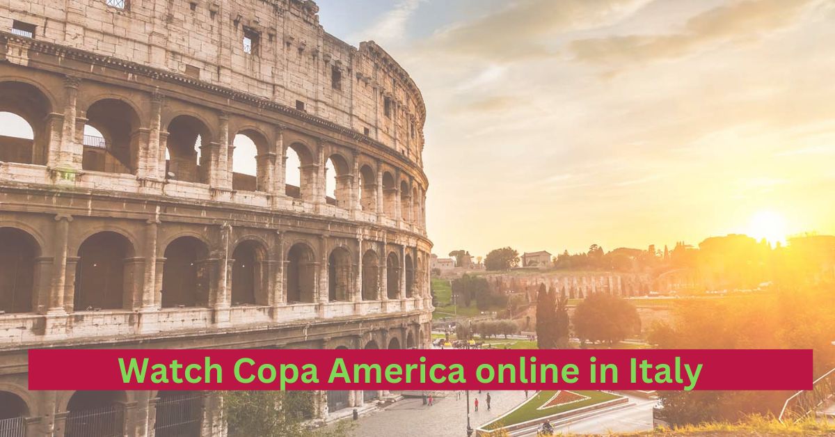 Watch Copa America online in Italy